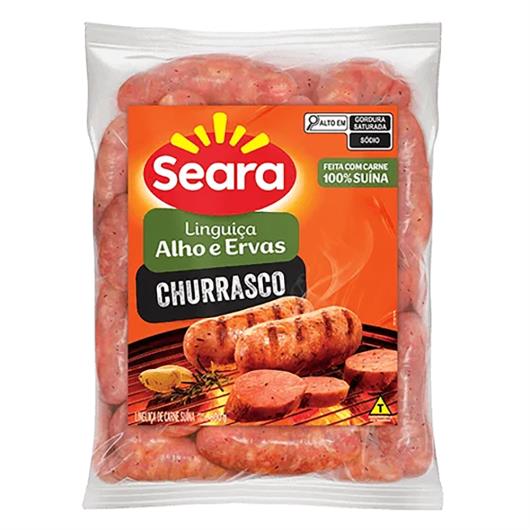 Linguiça de Carne Suína com Alho e Ervas Seara Churrasco 600g - Imagem em destaque