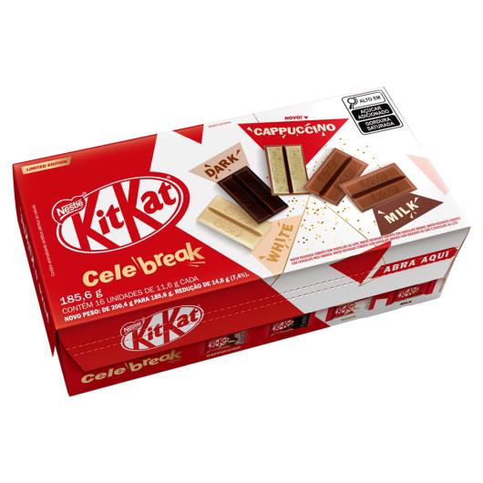 Celebreak KIT KAT Sortidos 185,6g - Imagem em destaque