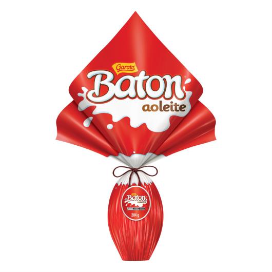 Ovo de Pascoa BATON Chocolate ao Leite 204g - Imagem em destaque