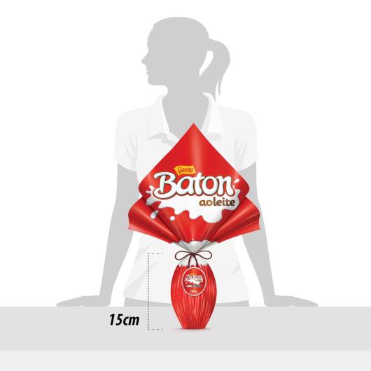 Ovo de Pascoa BATON Chocolate ao Leite 204g - Imagem em destaque