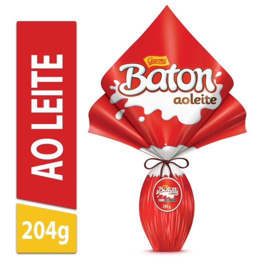 Ovo de Pascoa BATON Chocolate ao Leite 204g - Imagem em destaque