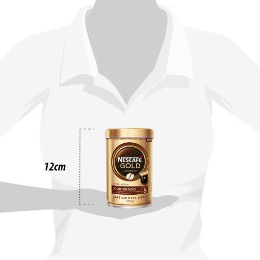 Café NESCAFÉ GOLD ESPRESSO Intensidade 8 Lata 100g - Imagem em destaque