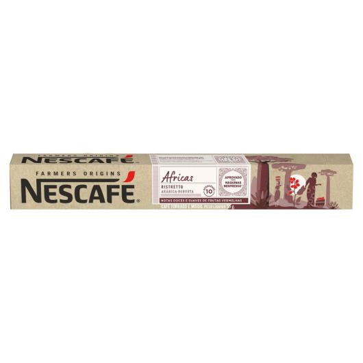 Café NESCAFE Farmer Origins AFRICAS 10 Cápsulas 55g - Imagem em destaque