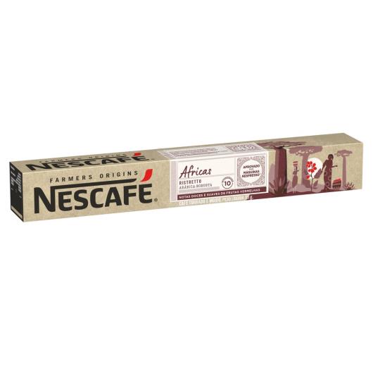 Café NESCAFE Farmer Origins AFRICAS 10 Cápsulas 55g - Imagem em destaque