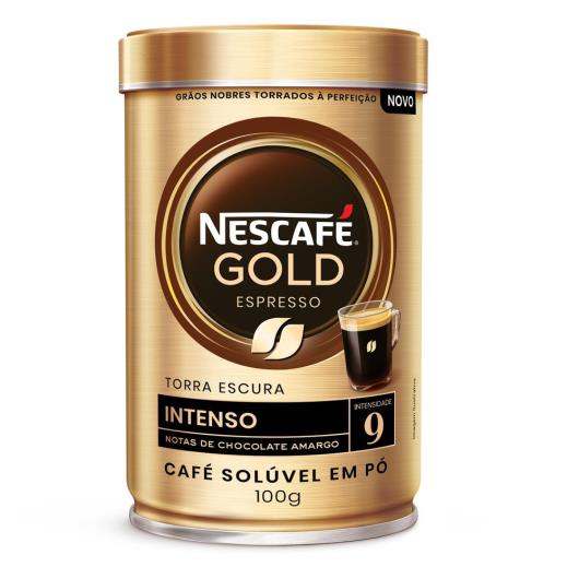 Café NESCAFÉ GOLD ESPRESSO Intensidade 9 Lata 100g - Imagem em destaque