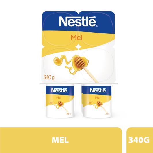 Iogurte Parcialmente Desnatado Mel Nestlé Bandeja 340g 4 Unidades - Imagem em destaque