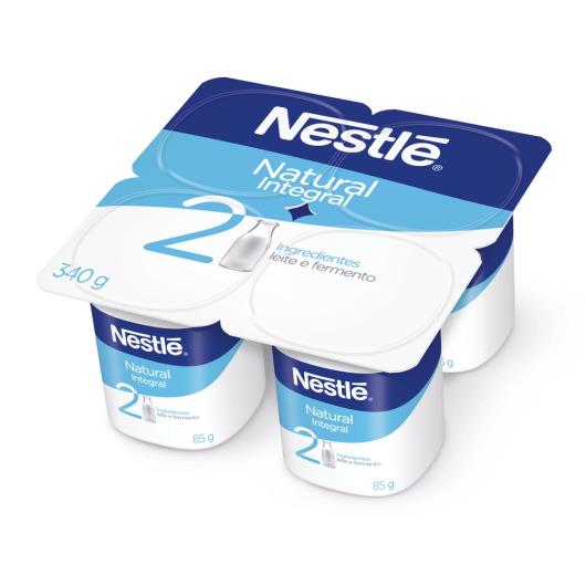 Iogurte Natural Integral Nestlé 340g Bandeja - Imagem em destaque