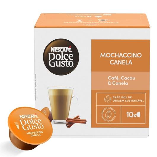 Café em Cápsula NESCAFÉ DOLCE GUSTO Mochaccino Canela 10 Cápsulas - Imagem em destaque