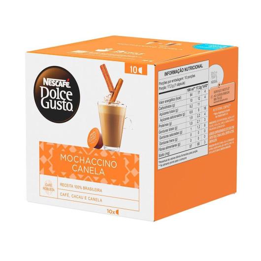 Café em Cápsula NESCAFÉ DOLCEGUSTO Mochaccino Canela 10 Cápsulas 172g - Imagem em destaque