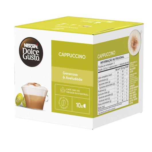 Café em Cápsula NESCAFÉ DOLCE GUSTO Cappuccino 10 Cápsulas - Imagem em destaque