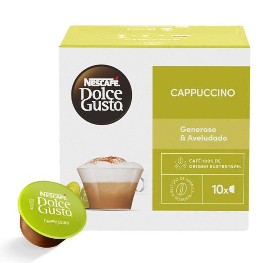 Café em Cápsula NESCAFÉ DOLCE GUSTO Cappuccino 10 Cápsulas - Imagem em destaque