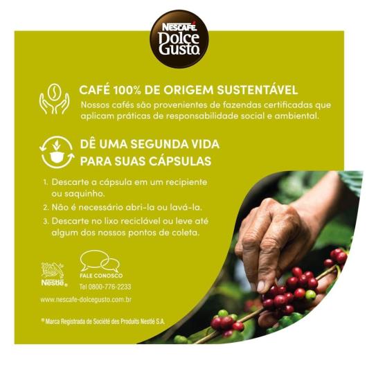 Café em Cápsula NESCAFÉ DOLCE GUSTO Cappuccino 10 Cápsulas - Imagem em destaque