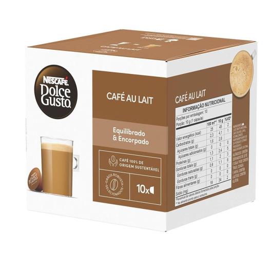 Café em Cápsula NESCAFÉ DOLCE GUSTO Café Au Lait 10 Cápsulas - Imagem em destaque