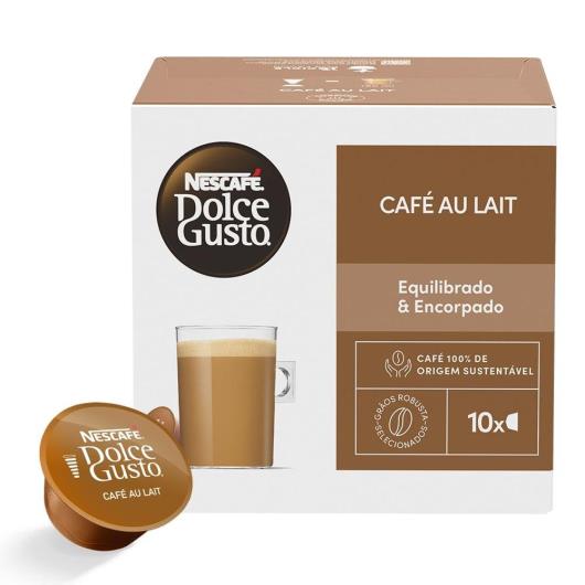 Café em Cápsula NESCAFÉ DOLCE GUSTO Café Au Lait 10 Cápsulas - Imagem em destaque