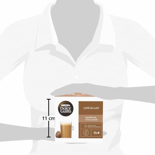 Café em Cápsula NESCAFÉ DOLCE GUSTO Café Au Lait 10 Cápsulas - Imagem em destaque