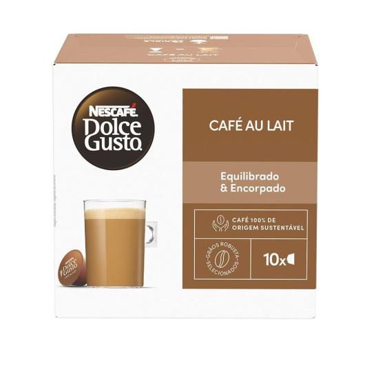 Café em Cápsula NESCAFÉ DOLCE GUSTO Café Au Lait 10 Cápsulas - Imagem em destaque