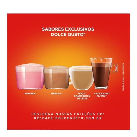 Achocolatado em Cápsula NESCAFÉ DOLCE GUSTO Sabor Nescau 10 Cápsulas - Imagem em destaque