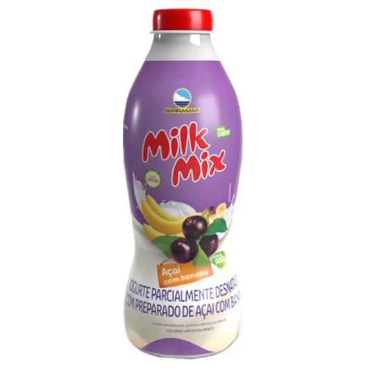 Iogurte Serramar Milk Mix Açaí e Banana 900g - Imagem em destaque