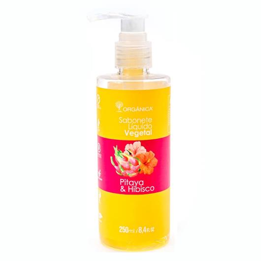 Sabonete Líquido Organic Puro Vegetal Pitaya & Hibisco 250ML - Imagem em destaque