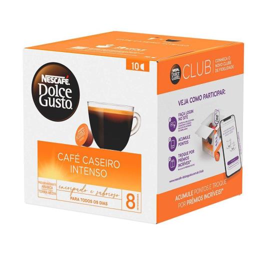 Café em Cápsula NESCAFÉ DOLCEGUSTO Café Caseiro Intenso 10 Cápsulas 90g - Imagem em destaque