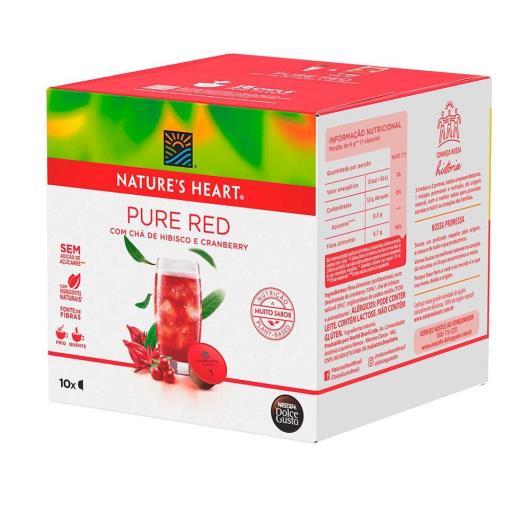 Chá em Cápsula NATURES HEART TEA Pure Red 10 Cápsulas 60g - Imagem em destaque