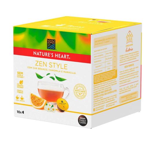 Chá em Cápsula NATURES HEART TEA Zen Style 10 Cápsulas 60g - Imagem em destaque