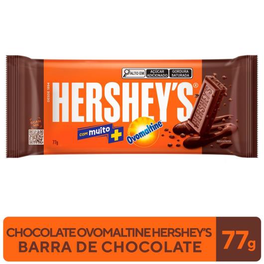 Chocolate Hershey's Ovomaltine 77g - Imagem em destaque