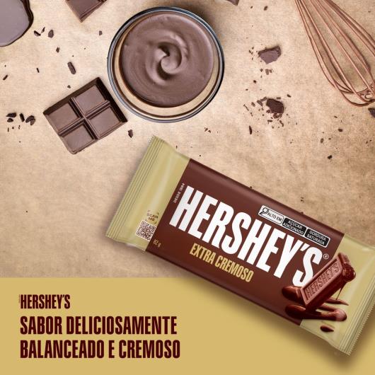 Chocolate Hershey's ao Leite Extra Cremoso 82g - Imagem em destaque