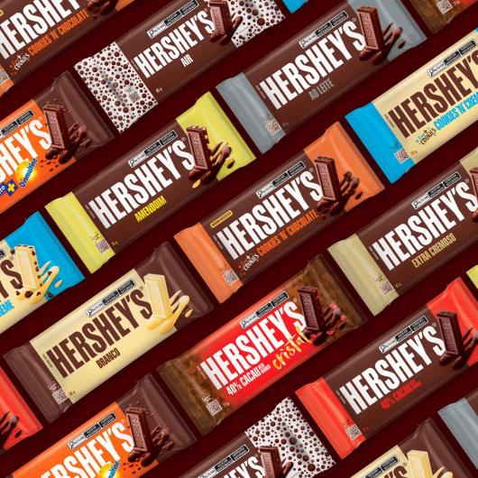 Chocolate Meio Amargo 40% Cacau Hershey's Pacote 82g - Imagem em destaque