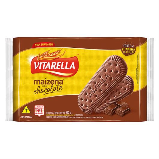 Biscoito Maizena Chocolate Vitarella Pacote 350g - Imagem em destaque