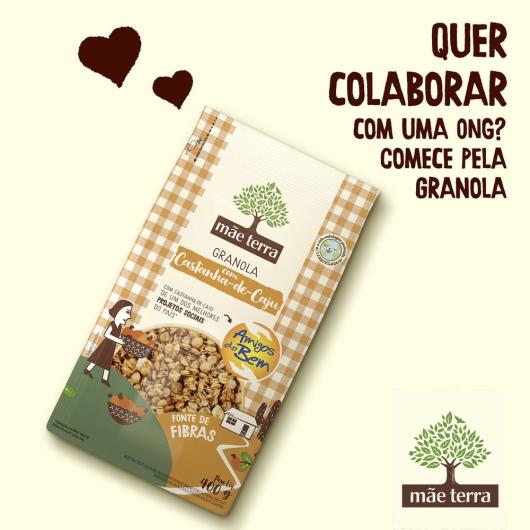 Granola mãe terra Castanha-de-caju Amigos do Bem 400 g - Imagem em destaque