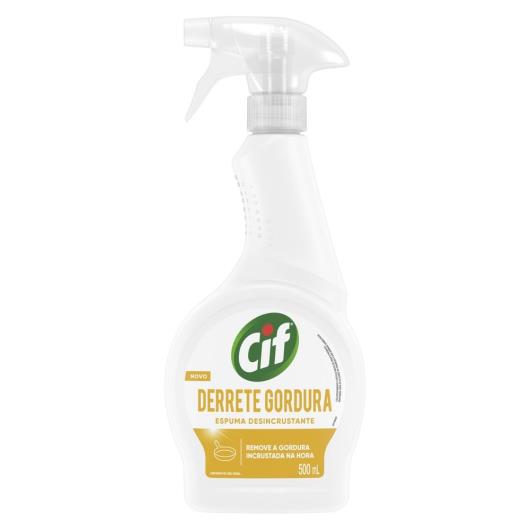 Limpador Desengordurante Cif Frasco 500ml Borrifador - Imagem em destaque