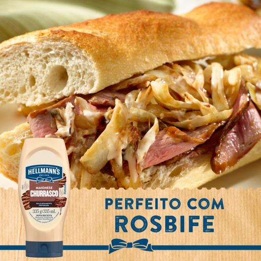 Maionese Hellmann's Churrasco 335g - Imagem em destaque