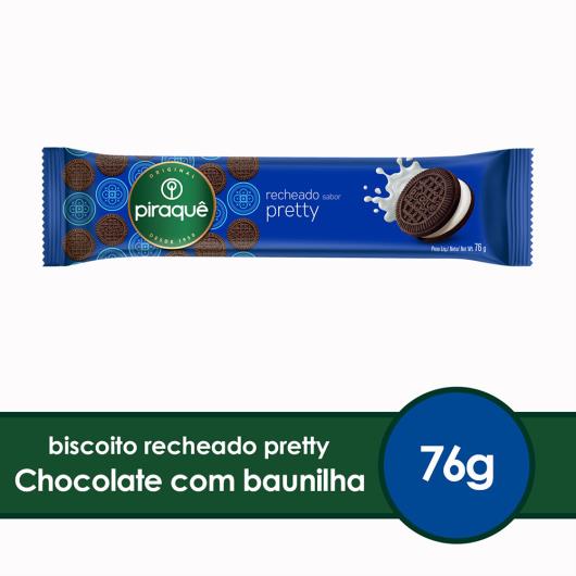 Biscoito Recheio Pretty Piraquê Pacote 76g - Imagem em destaque