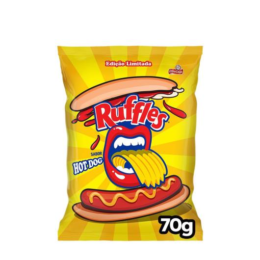 Batata Frita Ondulada Lanchonete Hot Dog Ruffles 70G - Imagem em destaque