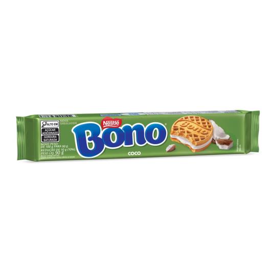 Biscoito Recheio Coco Bono Pacote 90g - Imagem em destaque