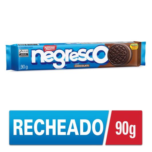 Biscoito Recheado NEGRESCO Chocolate 90g - Imagem em destaque