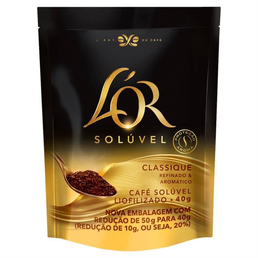 Café Solúvel Liofilizado Classique L'or Sachê 40g - Imagem em destaque