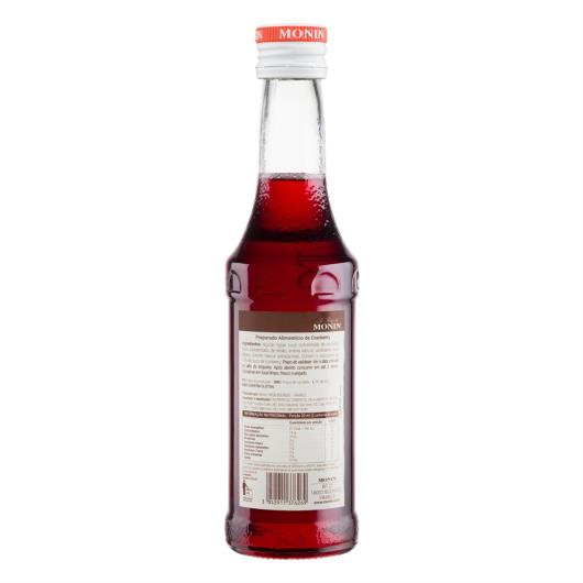 Xarope Cranberry Monin Garrafa 250ml - Imagem em destaque