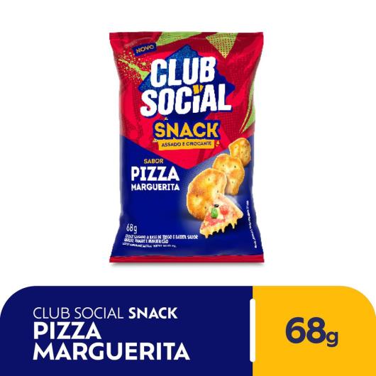Salgadinho Club Social Snack Pizza 68g - Imagem em destaque