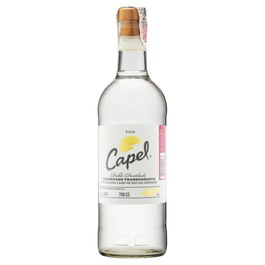 Pisco Doble Destilado Reservado Capel Garrafa 700ml - Imagem em destaque