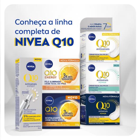 NIVEA Creme Facial Antissinais Q10 Power Noite 49g - Imagem em destaque