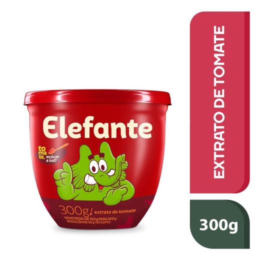 Extrato de Tomate Elefante Pote 300g - Imagem em destaque