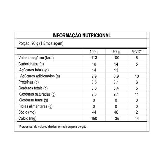 Iogurte Integral Grego Calda Coco Nestlé Pote 90g - Imagem em destaque