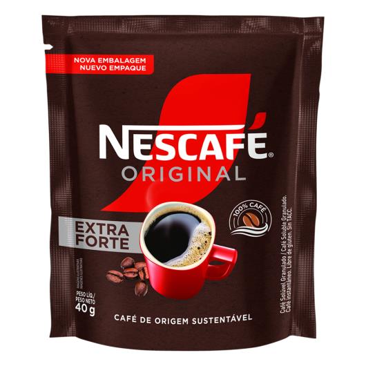 Café Solúvel NESCAFÉ Original Extra Forte Sachet 40g - Imagem em destaque