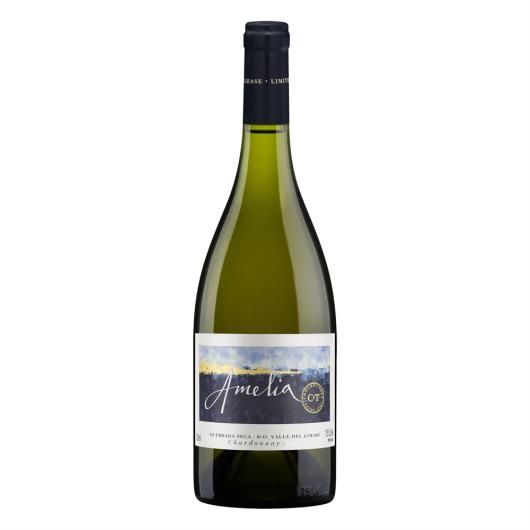 Vinho Chileno Branco Seco Amelia Chardonnay Valle del Limarí Garrafa 750ml - Imagem em destaque