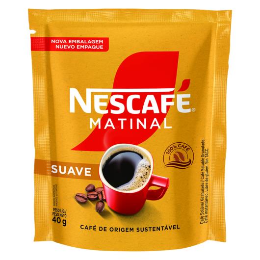 Café Solúvel NESCAFÉ Matinal Suave Sachet 40g - Imagem em destaque