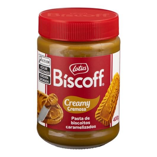 Pasta Cremosa Lotus Biscoff Caramelizada Vidro 400g - Imagem em destaque