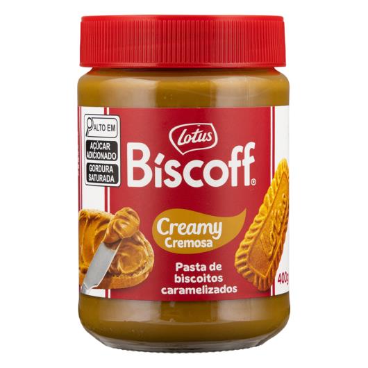 Pasta Cremosa Lotus Biscoff Caramelizada Vidro 400g - Imagem em destaque