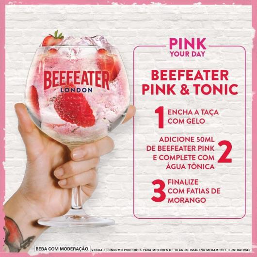 Gin London Pink Strawberry Beefeater Garrafa 700ml - Imagem em destaque